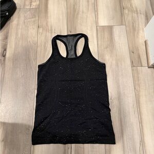 Women's Lululemon Swifty Tech Black Racerback Tank Top. Size 6